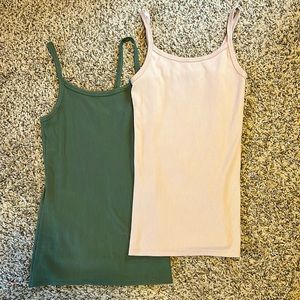Ribbed tank tops